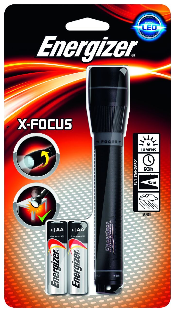 Energizer Taschenlampe X-Focus LED 9 Lumen