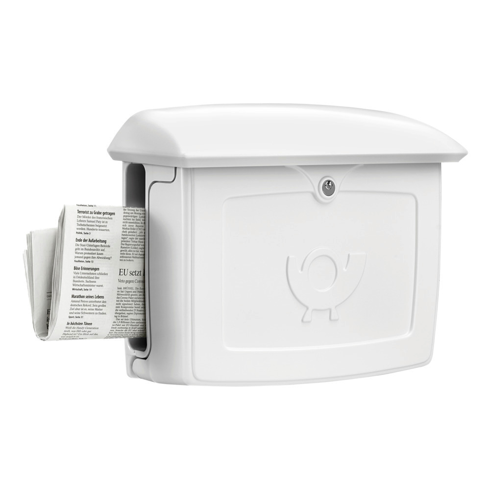 Briefkasten MALMÖ weiss bei leitermann.de günstig kaufen Briefkasten MALMÖ weiss