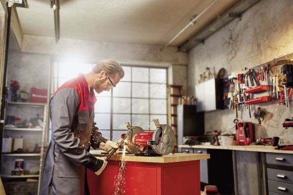 Schleifscheibe grob 200x32x25mm bei leitermann.de günstig kaufen Schleifscheibe grob 200x32x25mm