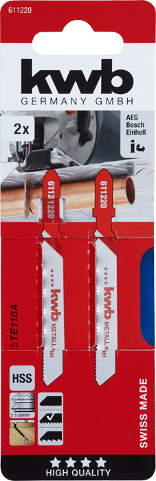 2JIGGER Stichsägeblätter für Metall bei leitermann.de günstig kaufen 2JIGGER Stichsägeblätter für Metall