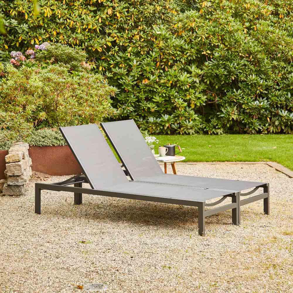 Rimini Lounger Set, 2-teilig