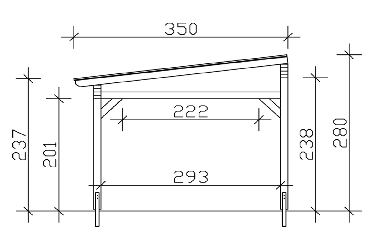Terrassenüberdachung Sanremo