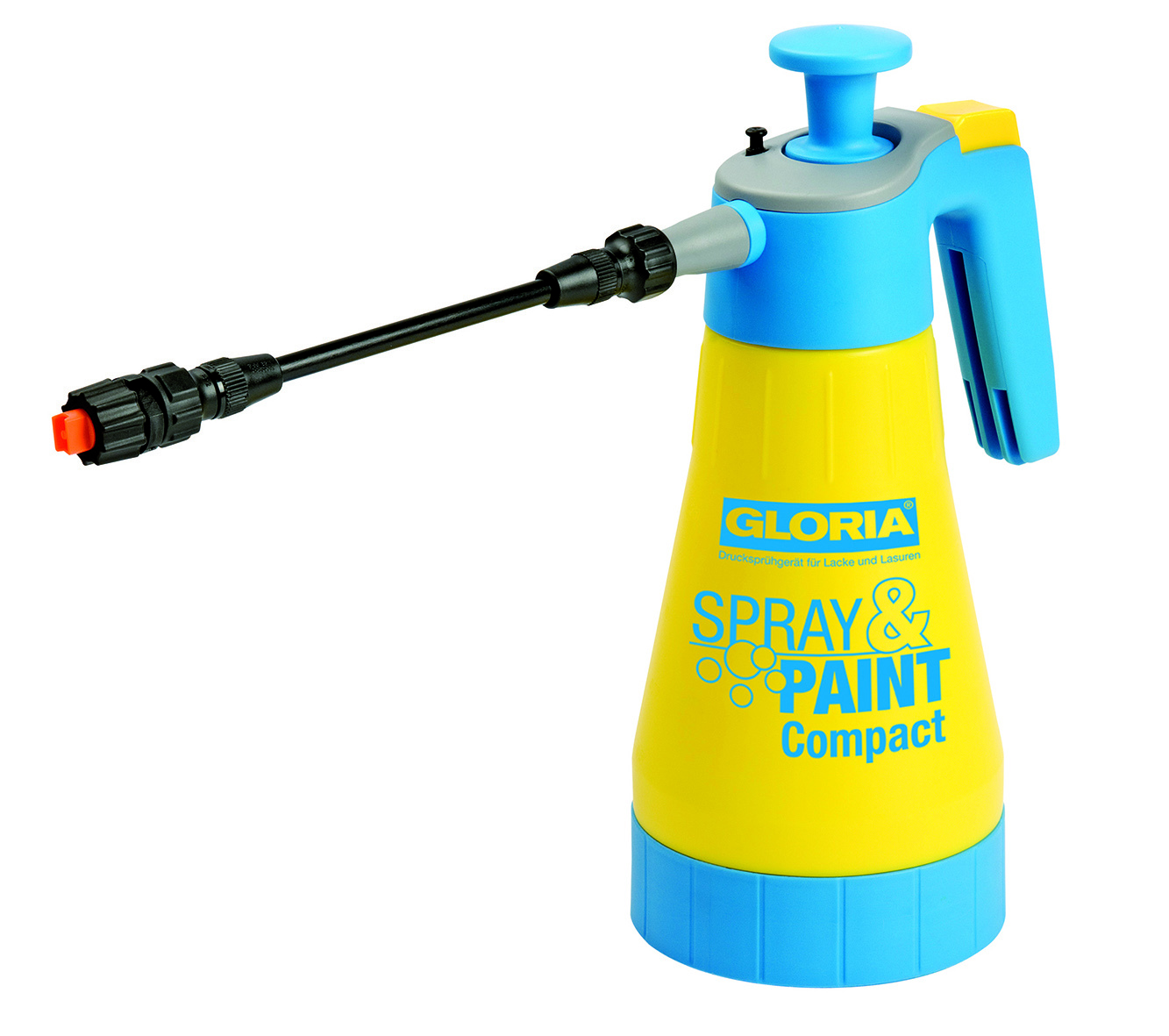 Farbsprüher Spray&Paint Compact, 1,25L für Lasuren/Lacke/Öle auf wasserbasis