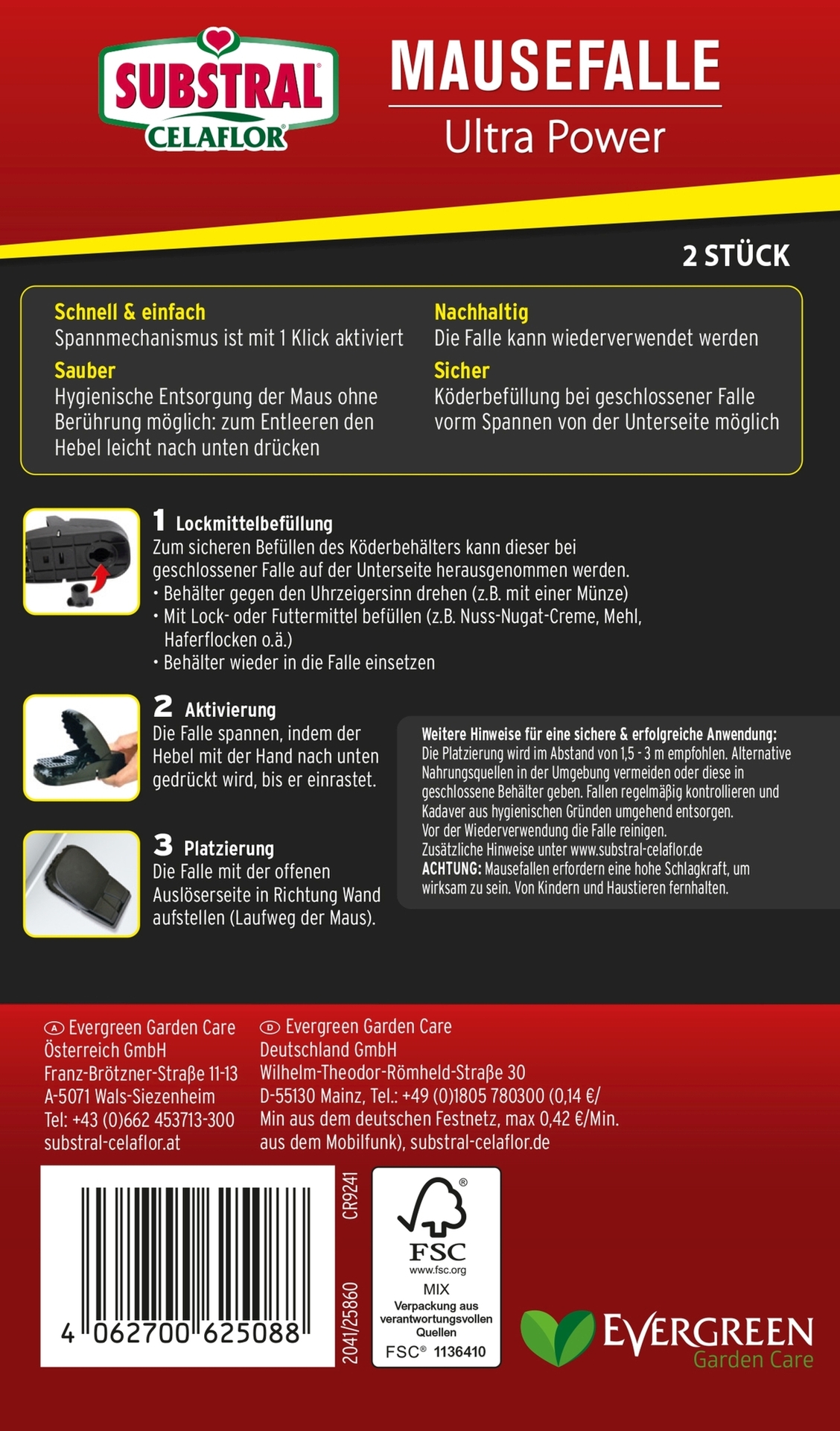 Mausefalle Ultra Power