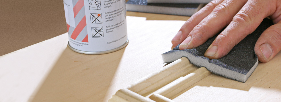 Schleifschwamm Sortiment