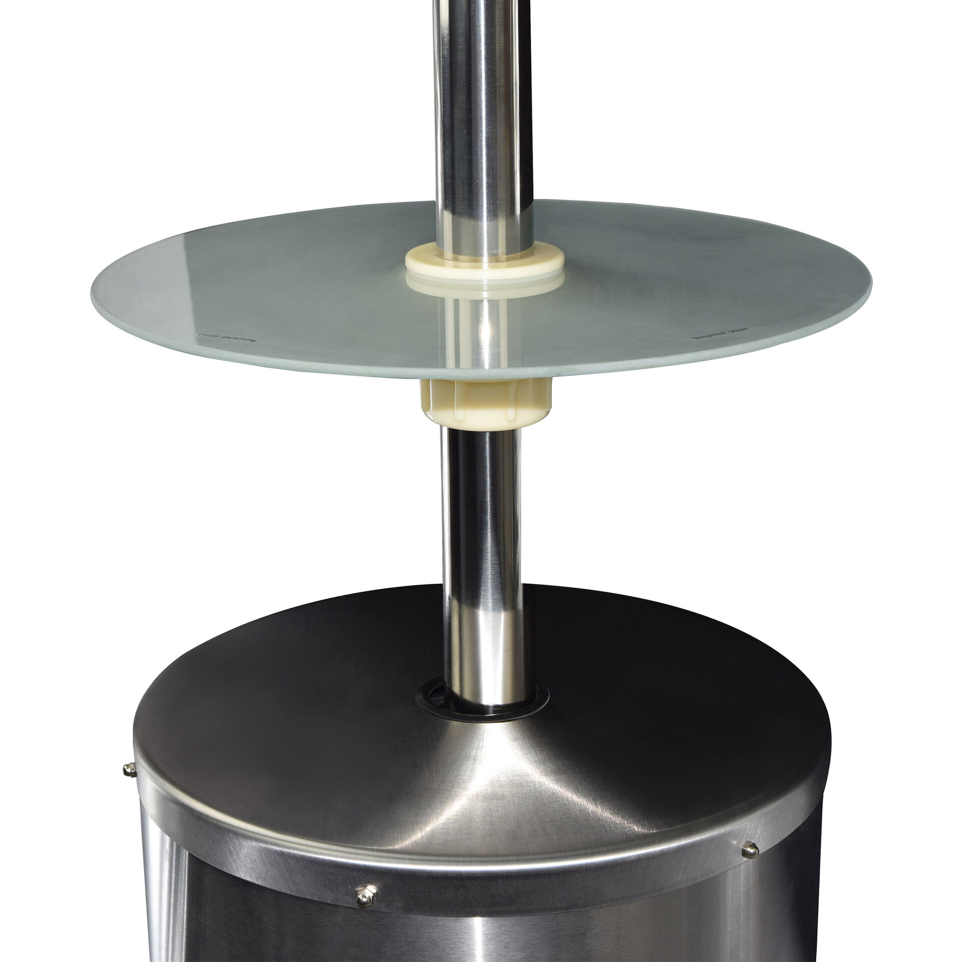 Glasplatte für Terrassenheizstrahler