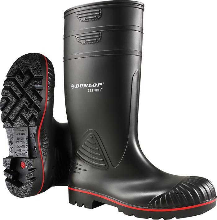 Dunlop Bau-Stiefel Acifort S5 Gr.45,schwarz
