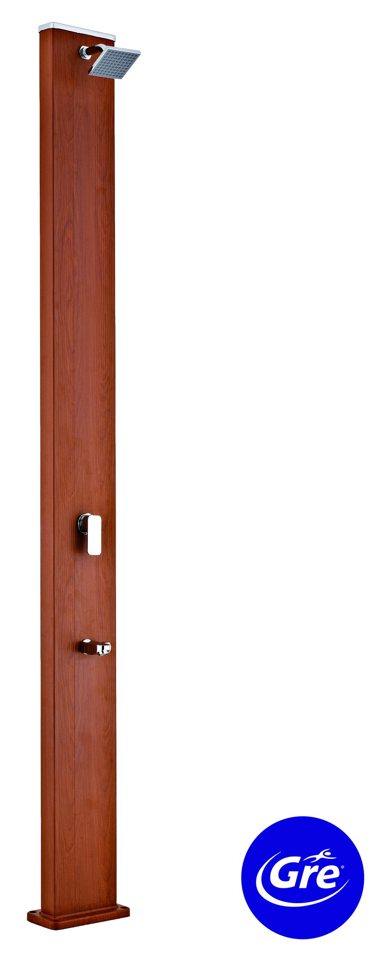 Solardusche, 32l, Holzdekor