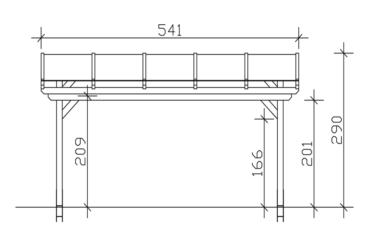 Terrassenüberdachung Sanremo bei leitermann.de günstig kaufen Terrassenüberdachung Sanremo
