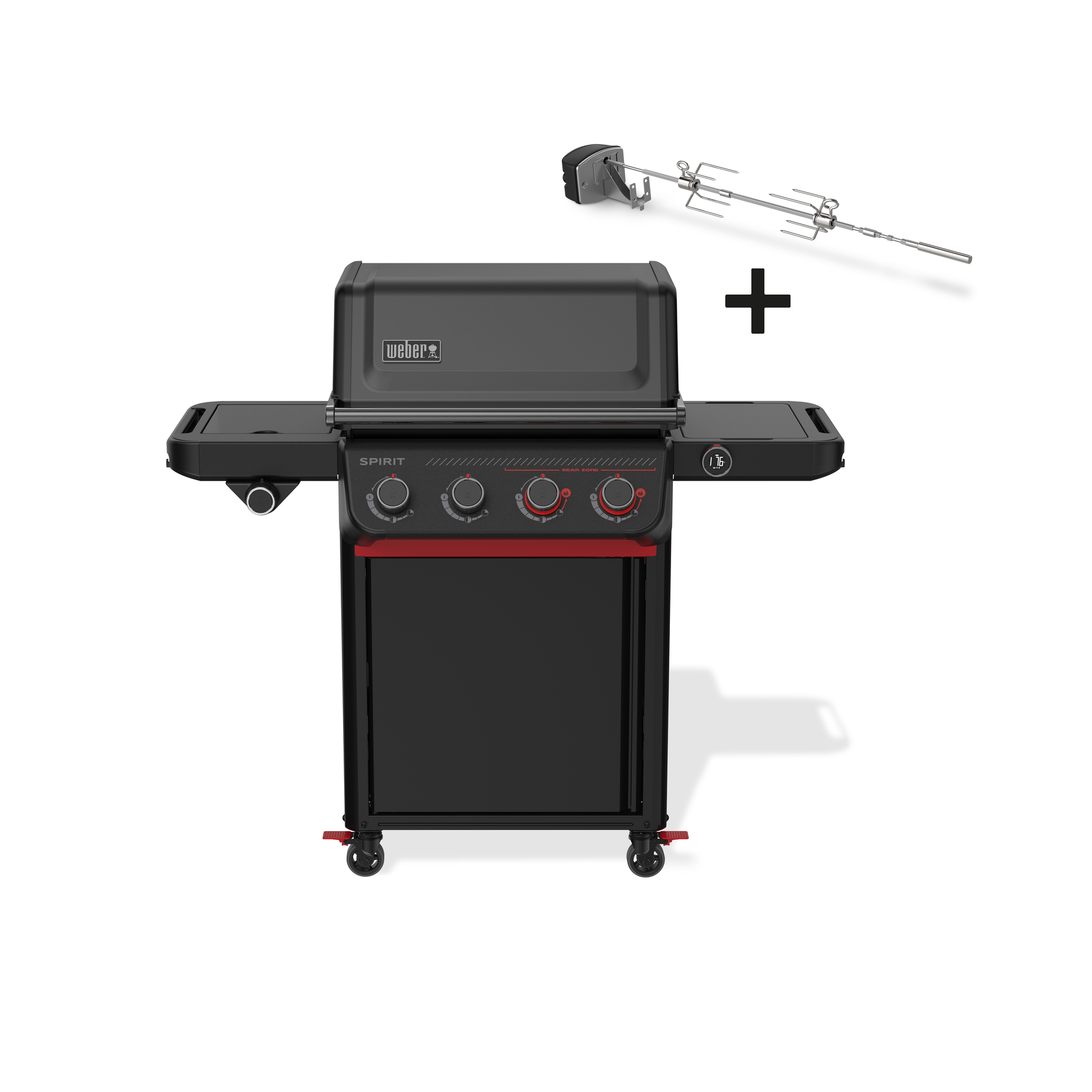 Gasgrill Spirit EPX-435R Stealth bei leitermann.de günstig kaufen Gasgrill Spirit EPX-435R Stealth