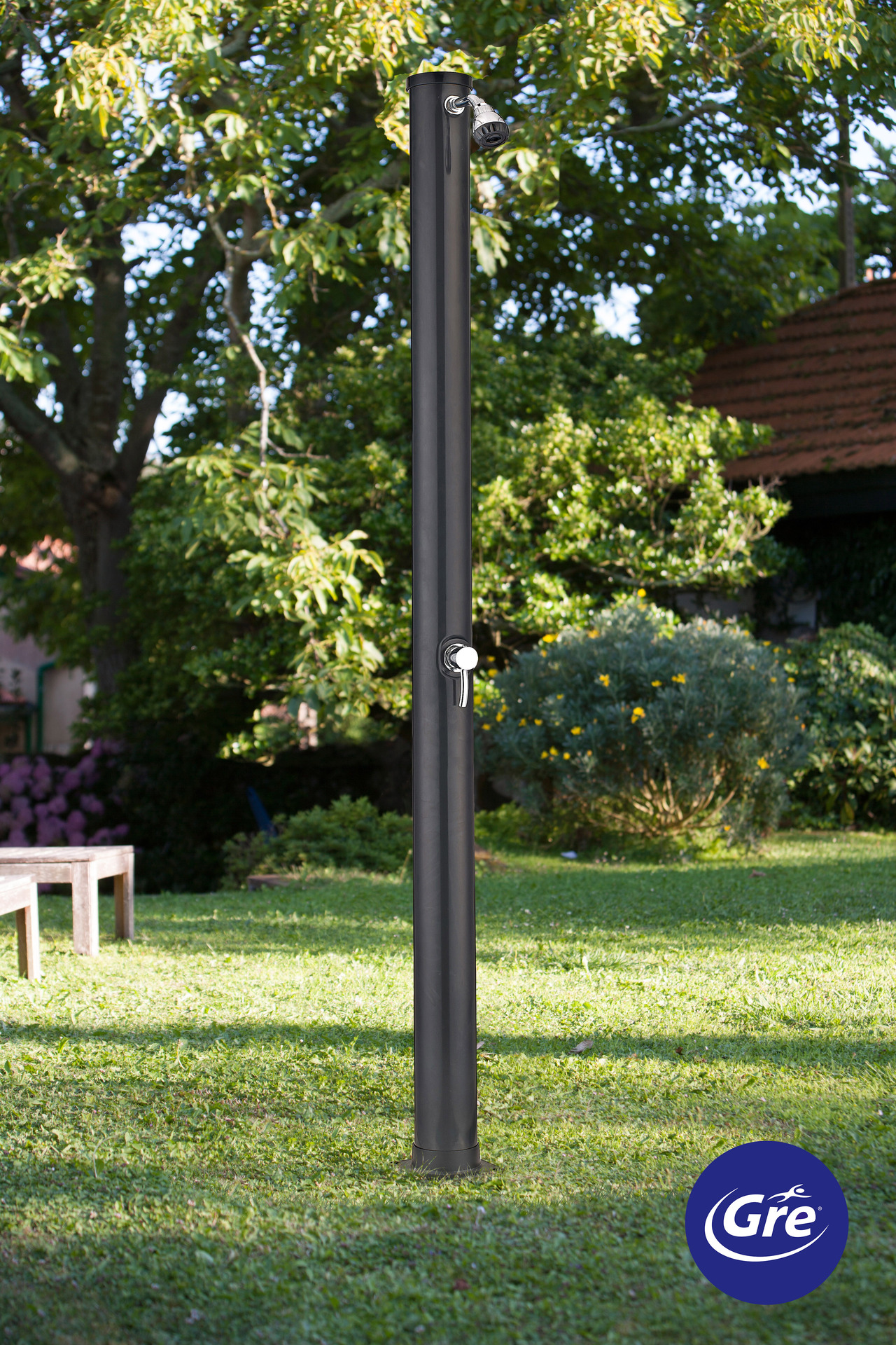 PVC Solardusche, 20l, schwarz