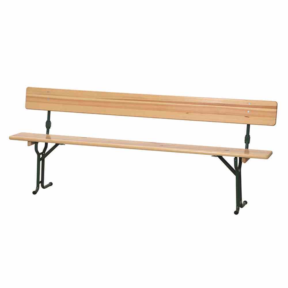 Festzeltgarnitur 3-teilig, 220cm mit Rückenlehne bei leitermann.de günstig kaufen Festzeltgarnitur 3-teilig, 220cm mit Rückenlehne