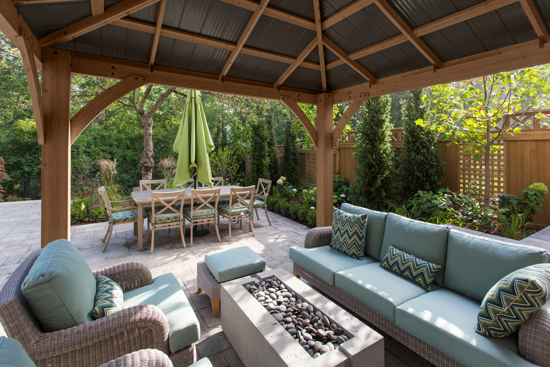 Holzpavillon Devon bei leitermann.de günstig kaufen Holzpavillon Devon