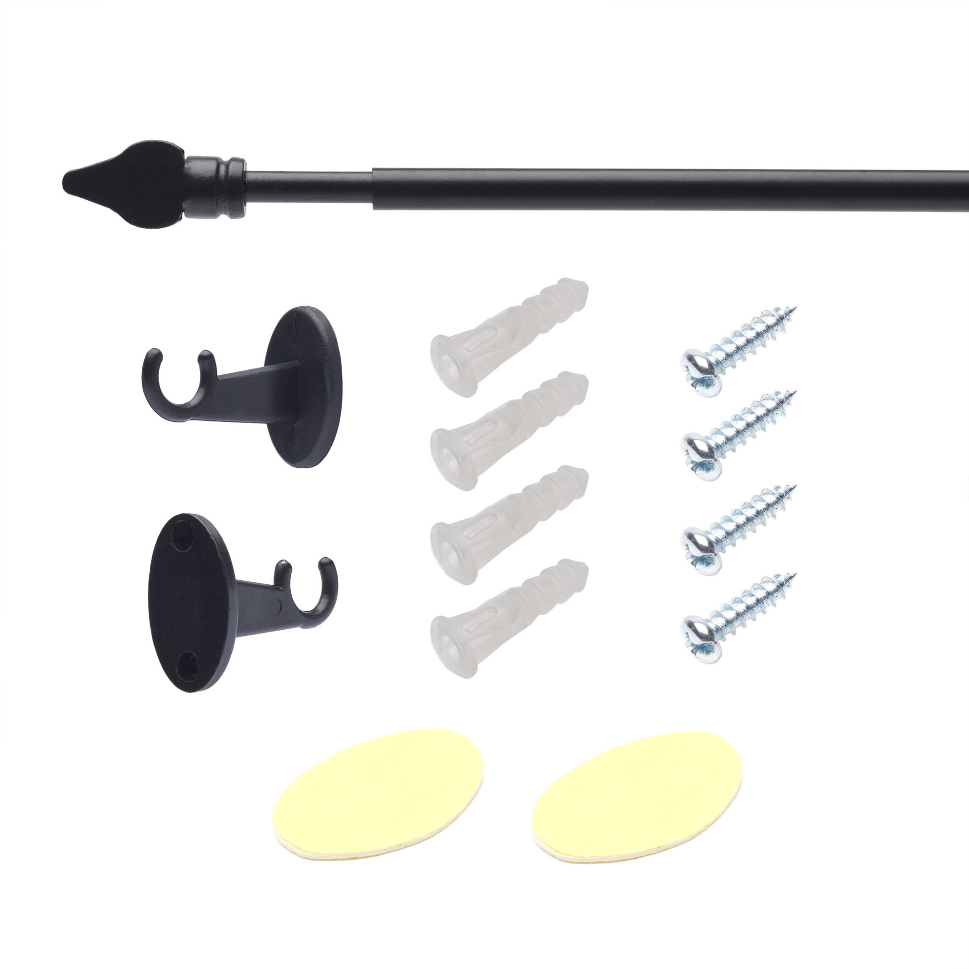 Scheibenstange Mailand 8 mm Cafehausstange