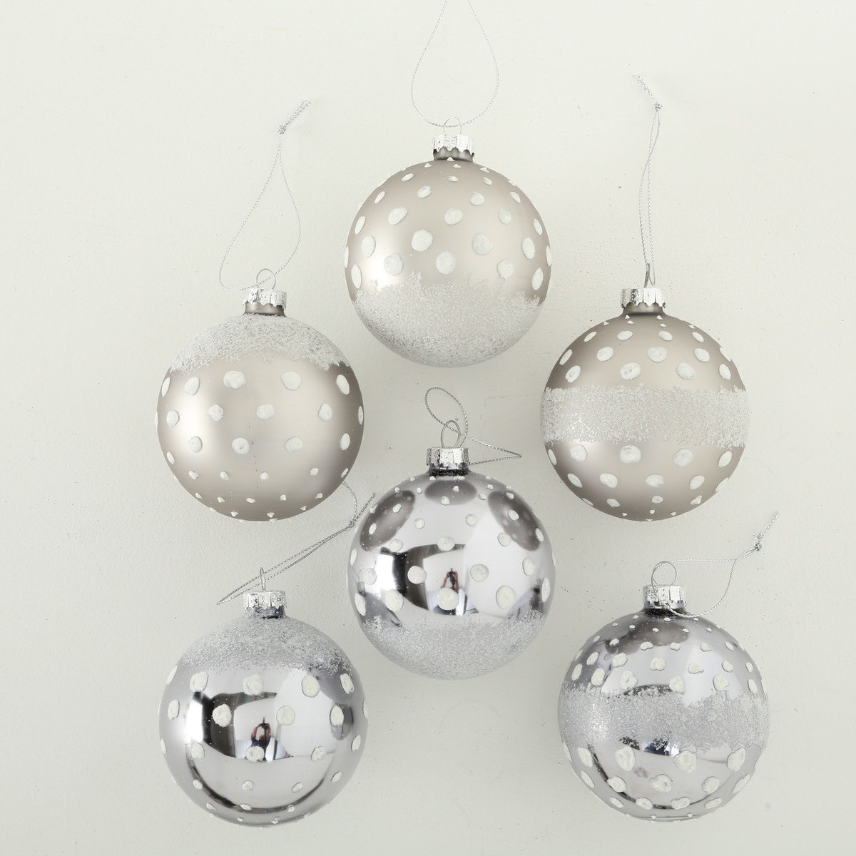 Weihnachtskugel Hanni, 6-fach sortiert bei leitermann.de günstig kaufen Weihnachtskugel Hanni, 6-fach sortiert