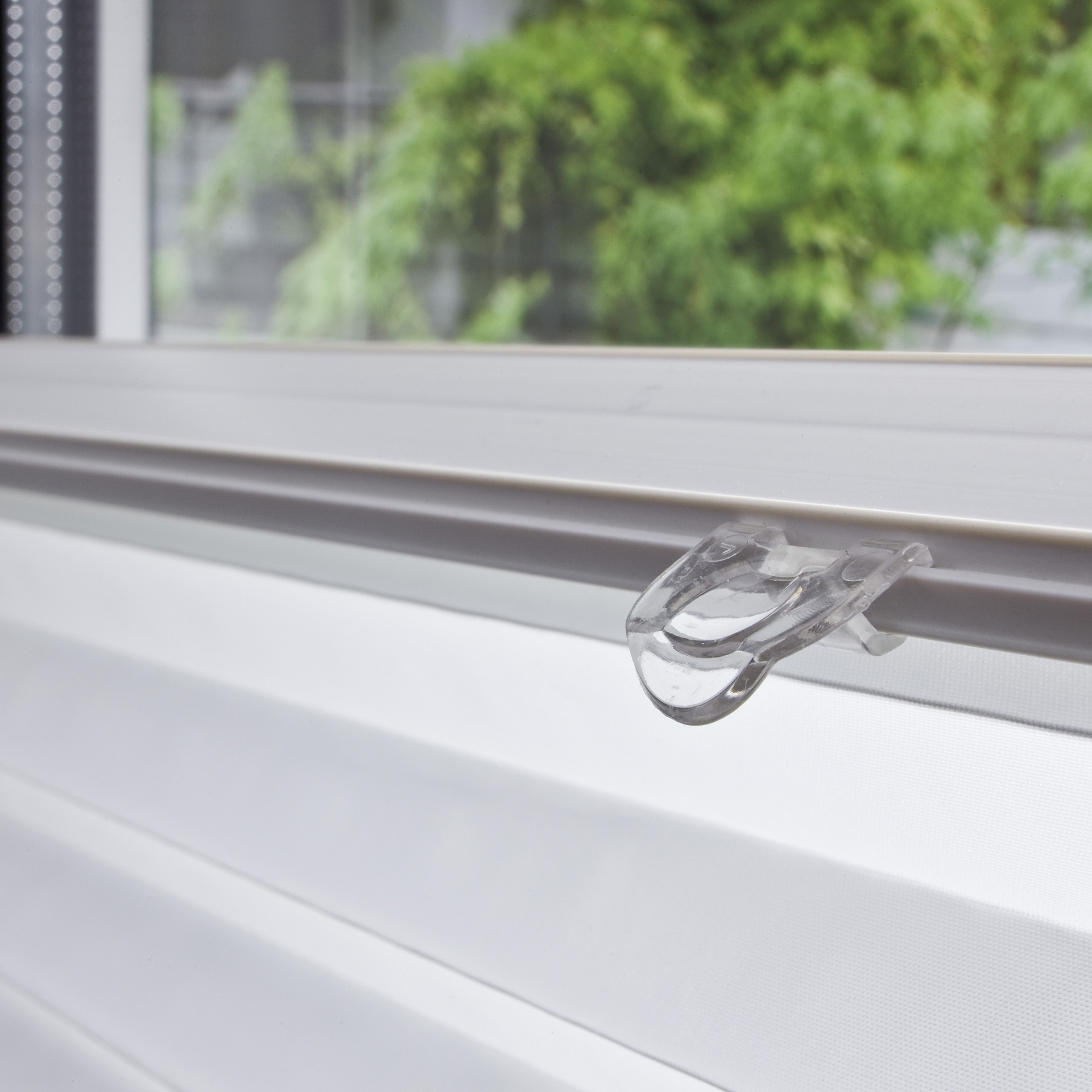 Plissee Klemmfix mit Klemmträger