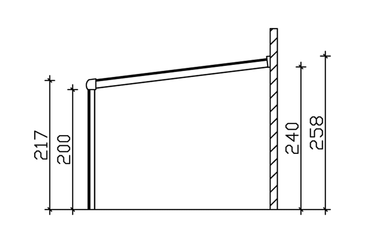 Terrassenüberdachung Modena