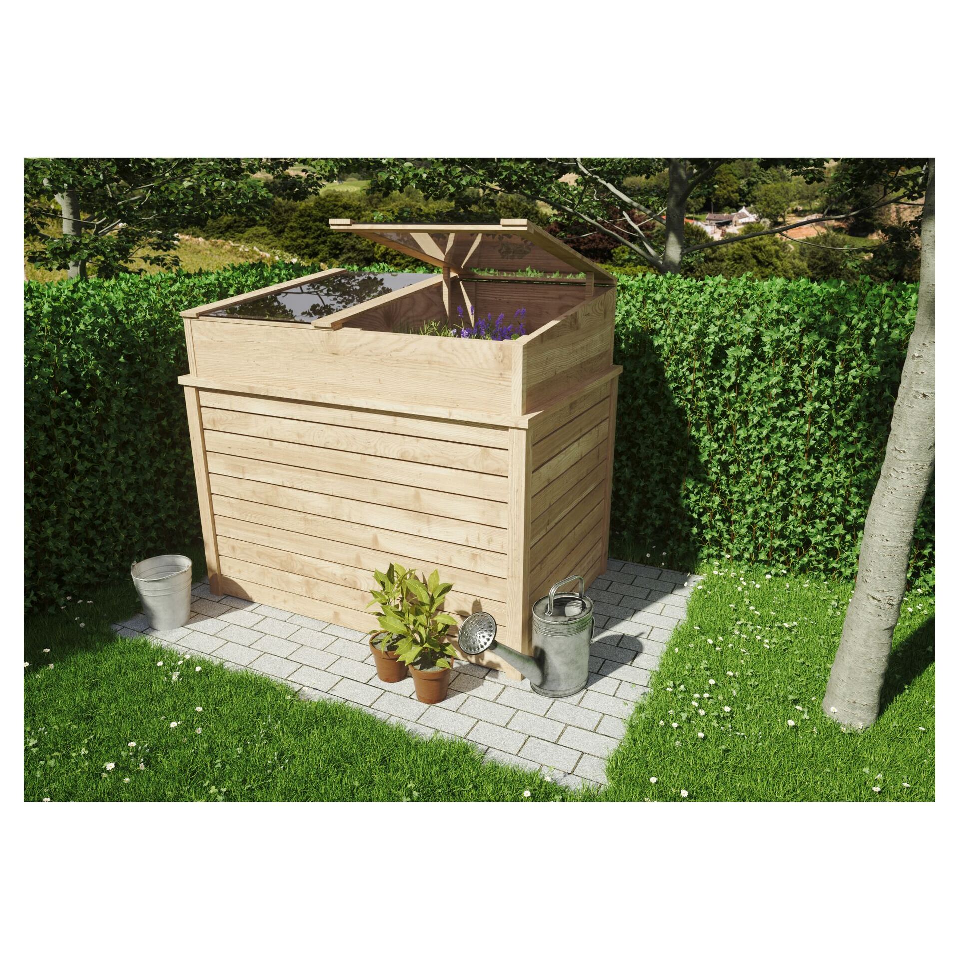 TONDERN-Frühbeet 119x80x21/30 cm bei leitermann.de günstig kaufen TONDERN-Frühbeet 119x80x21/30 cm