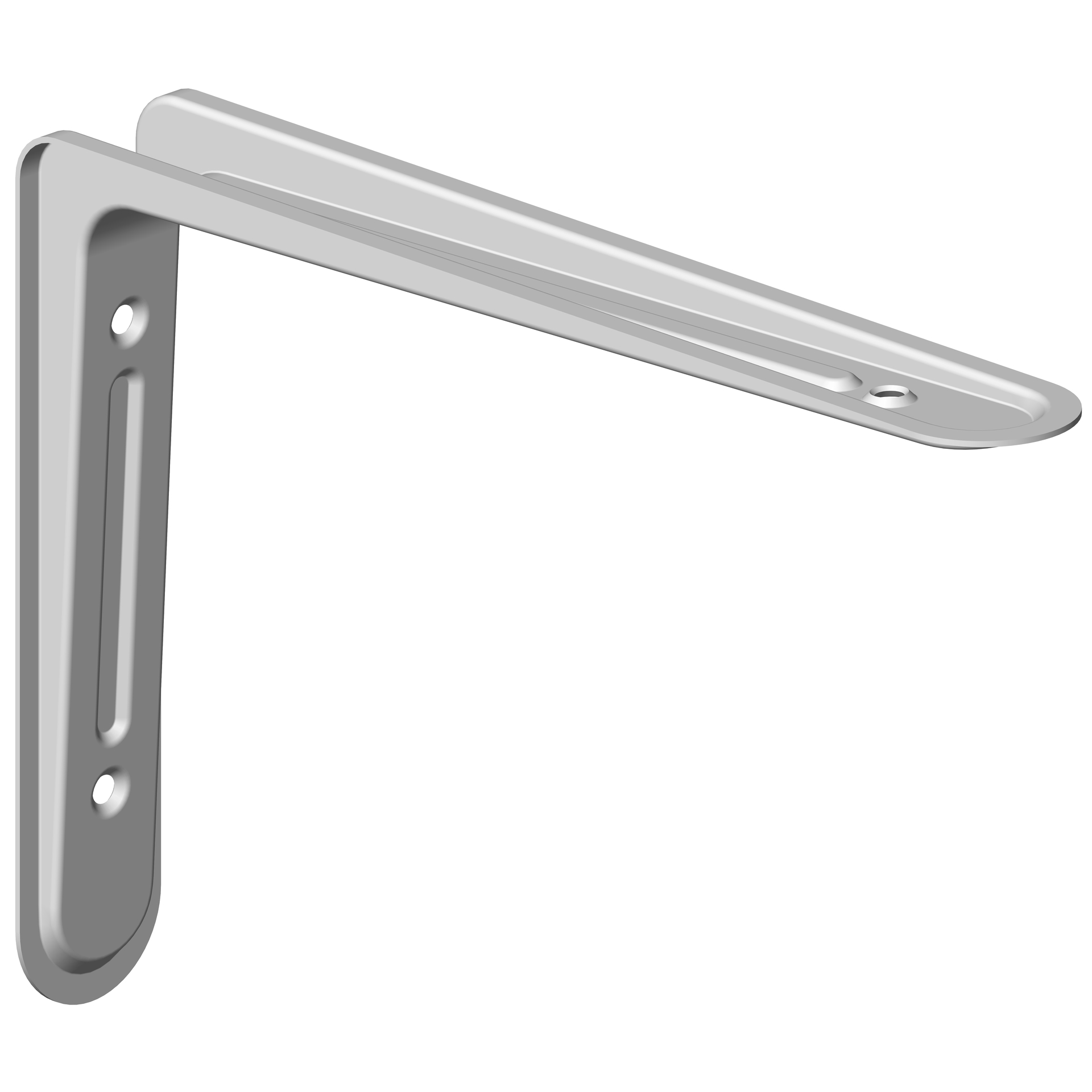 Stahlblechkonsole Arena weiß