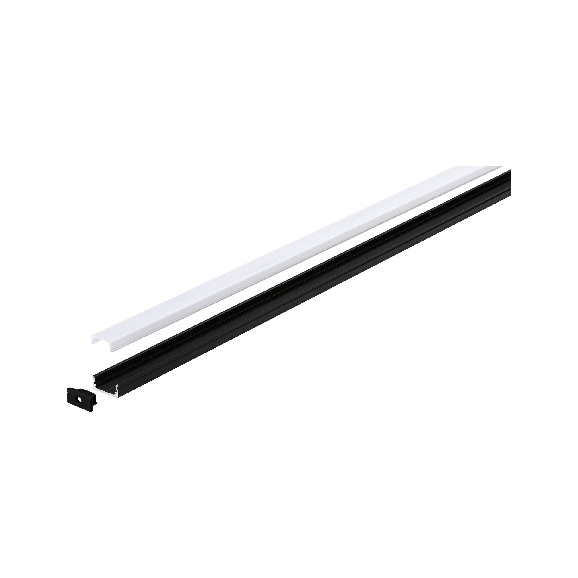 LED Strip Profil Base Weißer Diffusor bei leitermann.de günstig kaufen LED Strip Profil Base Weißer Diffusor