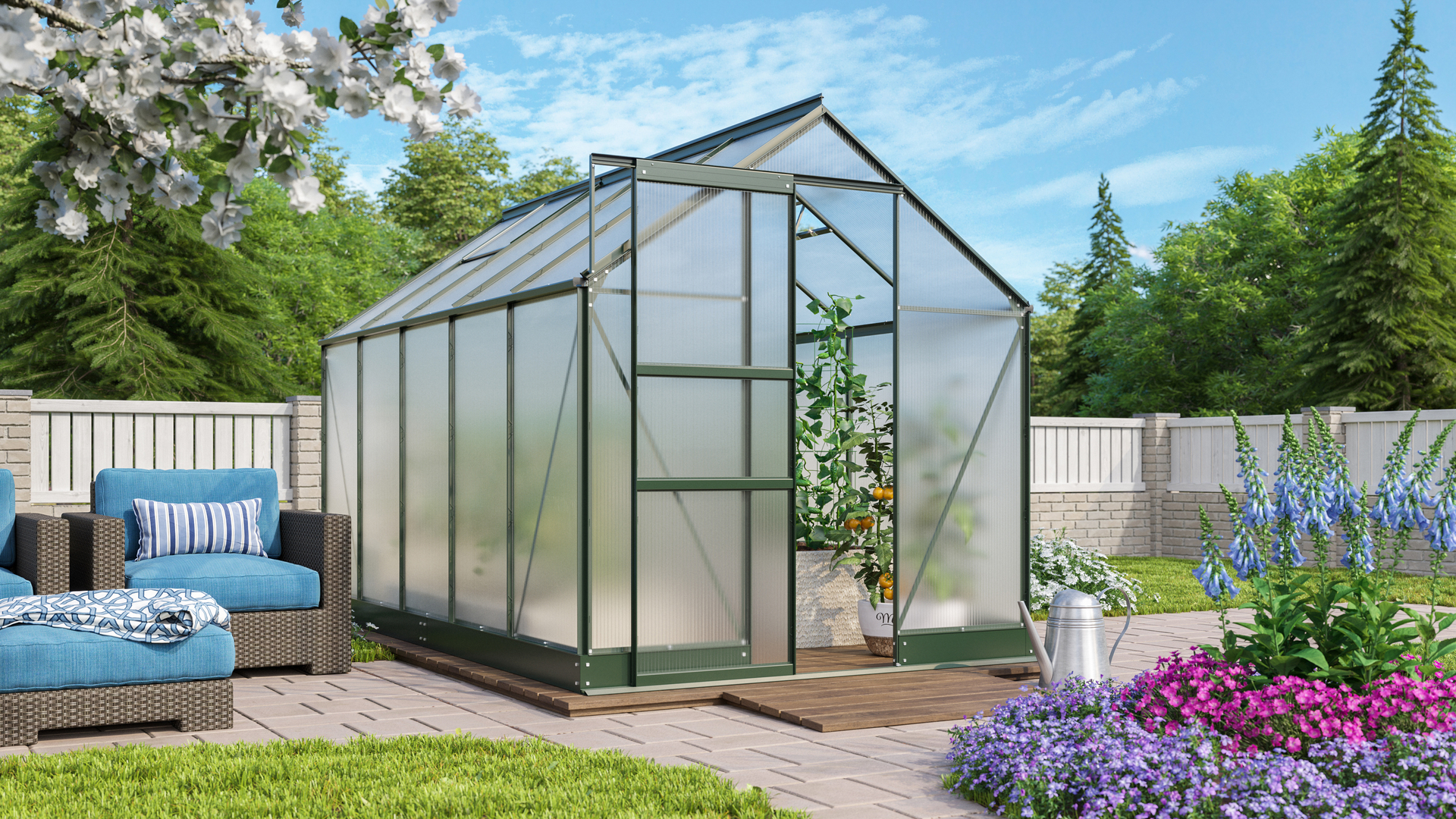 Gewächshaus Apollo 6200 bei leitermann.de günstig kaufen Gewächshaus Apollo 6200