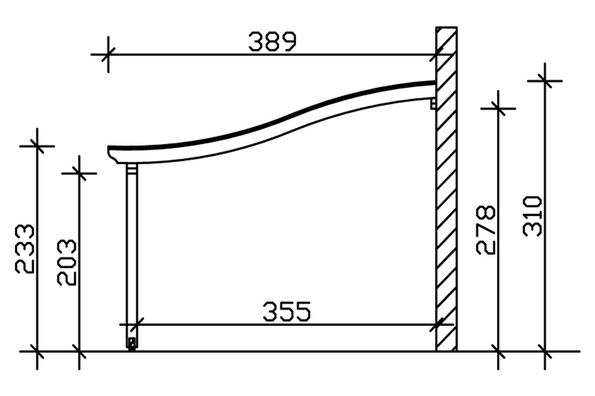 Terrassenüberdachung Venezia