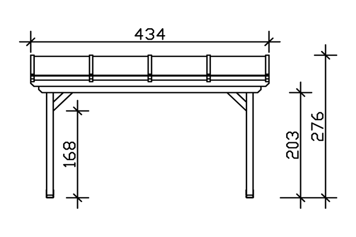 Terrassenüberdachung Ancona