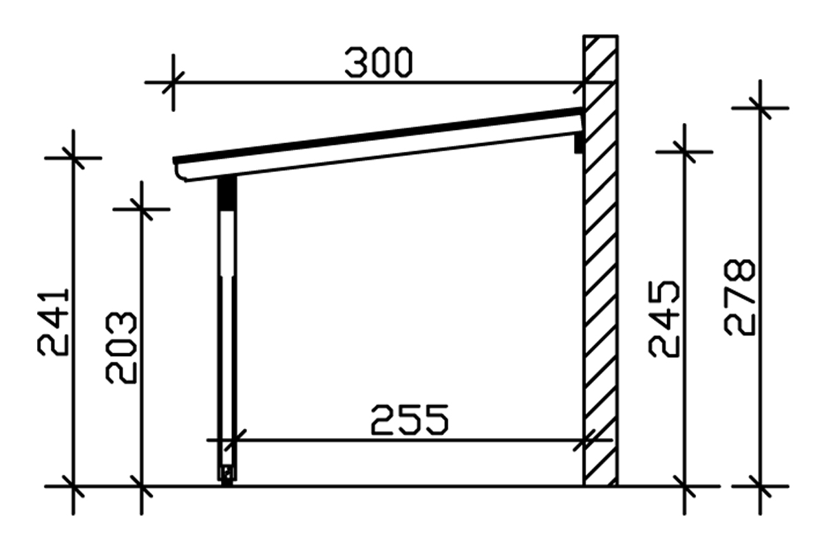 Terrassenüberdachung Ravenna