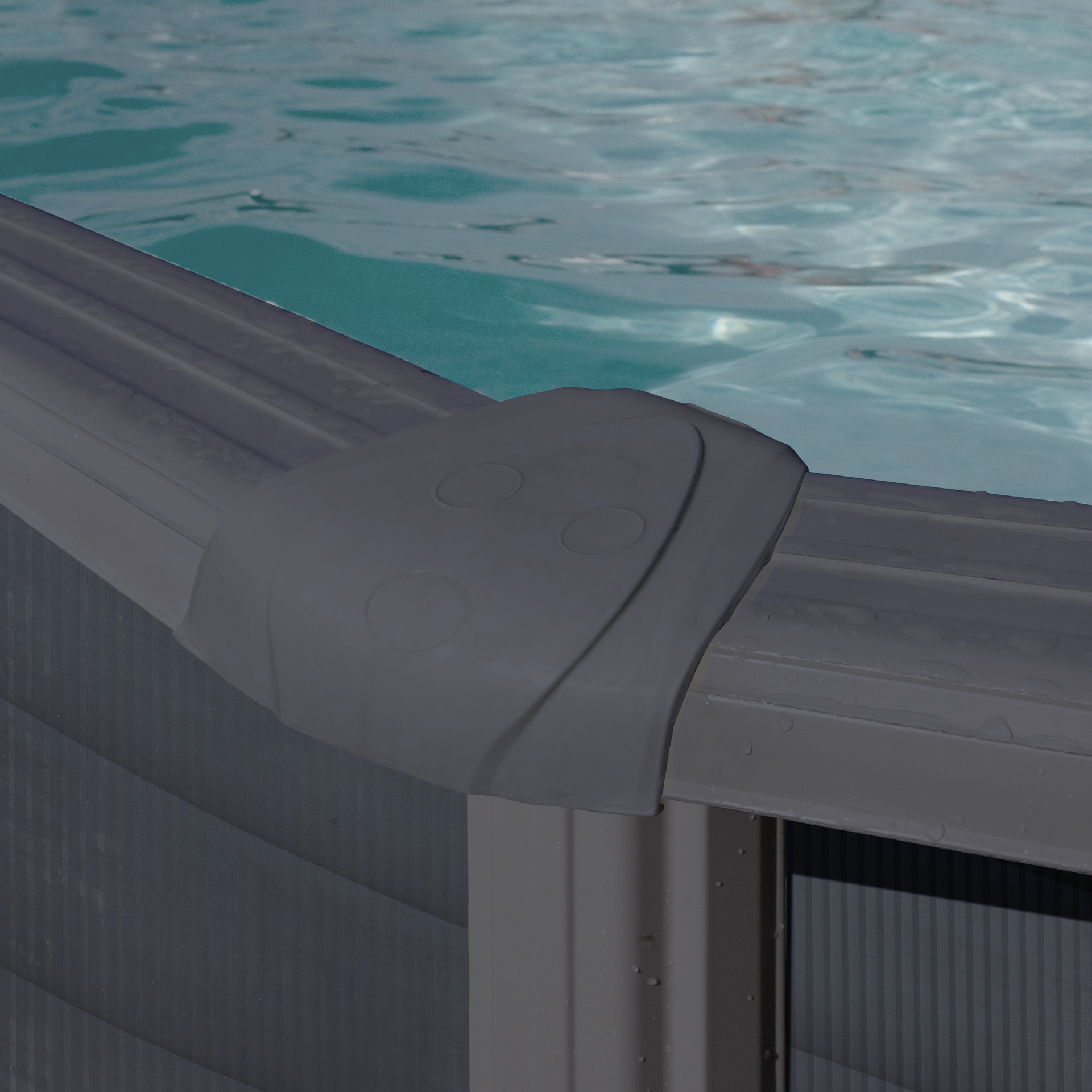 Stahlwandbecken KEA, graphite