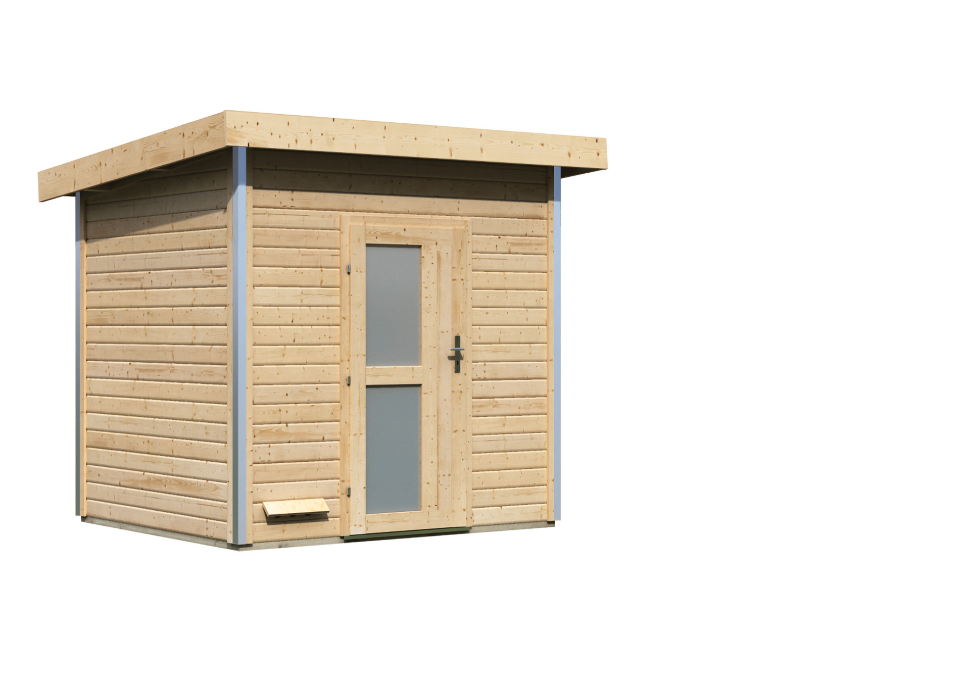 Saunahaus Segewold 231x196x239cm, naturbelassen