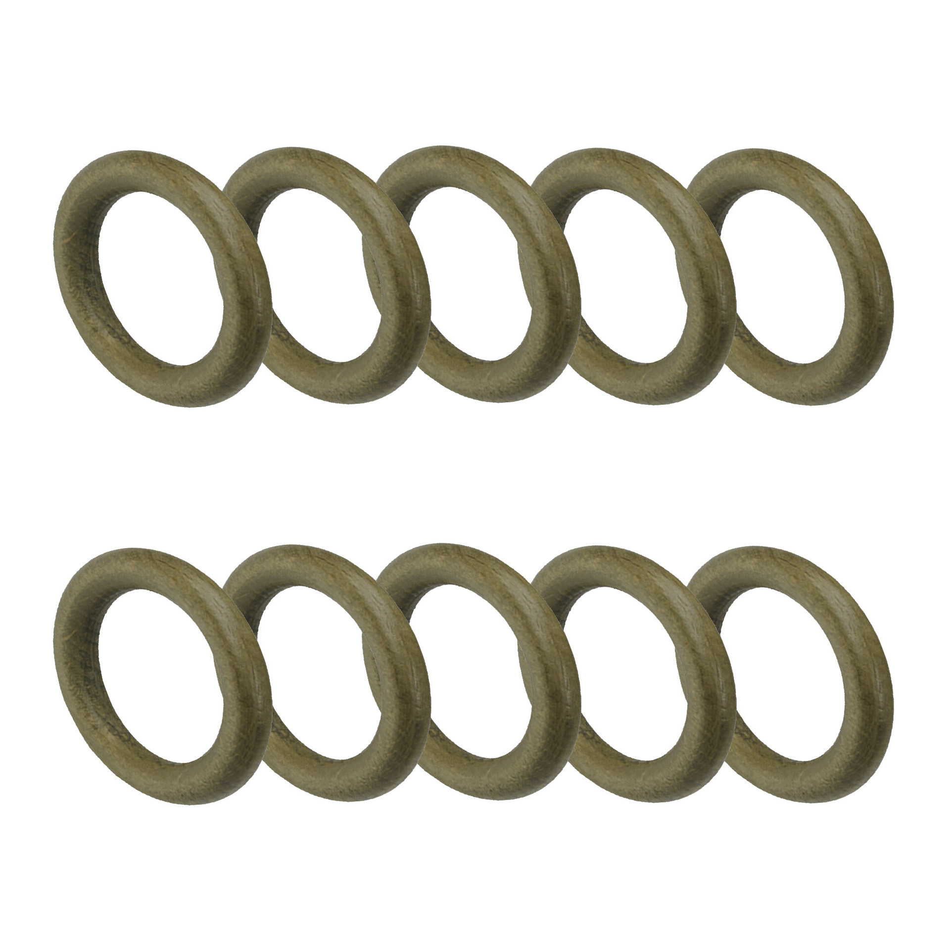 Gardinenringe für Gardinenstangen Ø28mm, 10 Stück