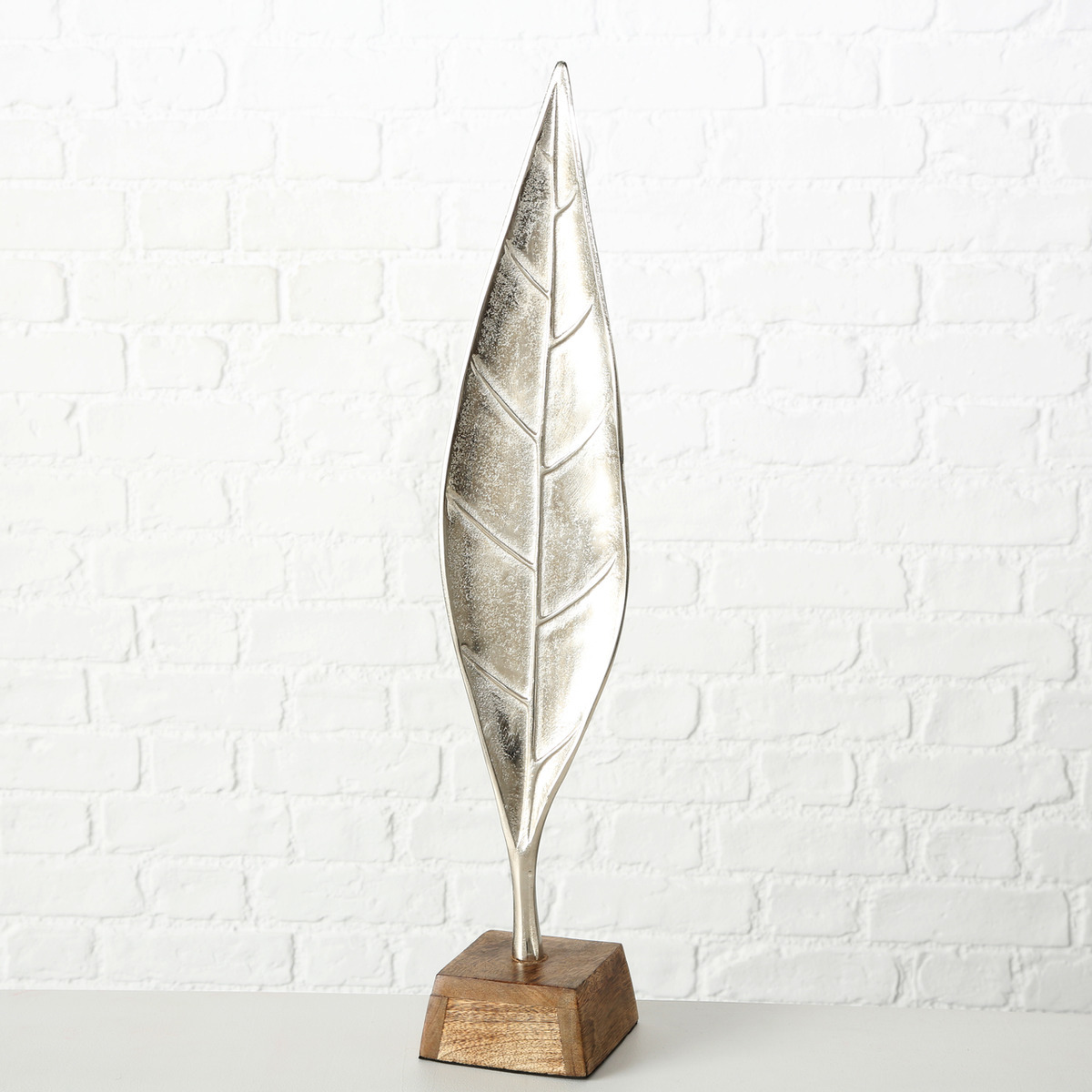 Dekoaufsteller Blatt 2-fach sortiert