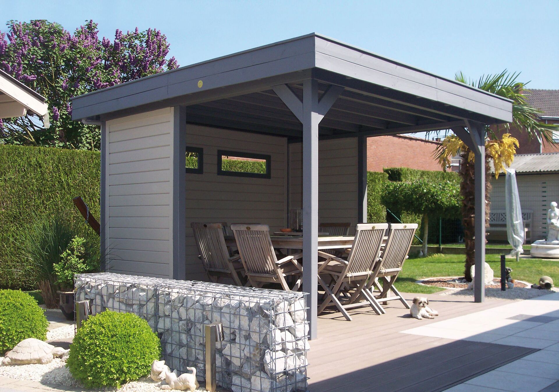 Wandset für Gartenlaube 657