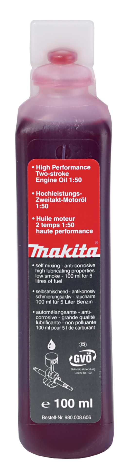 Makita Werkzeug GmbH Hochleistungs-2-Takt-Motorenöl