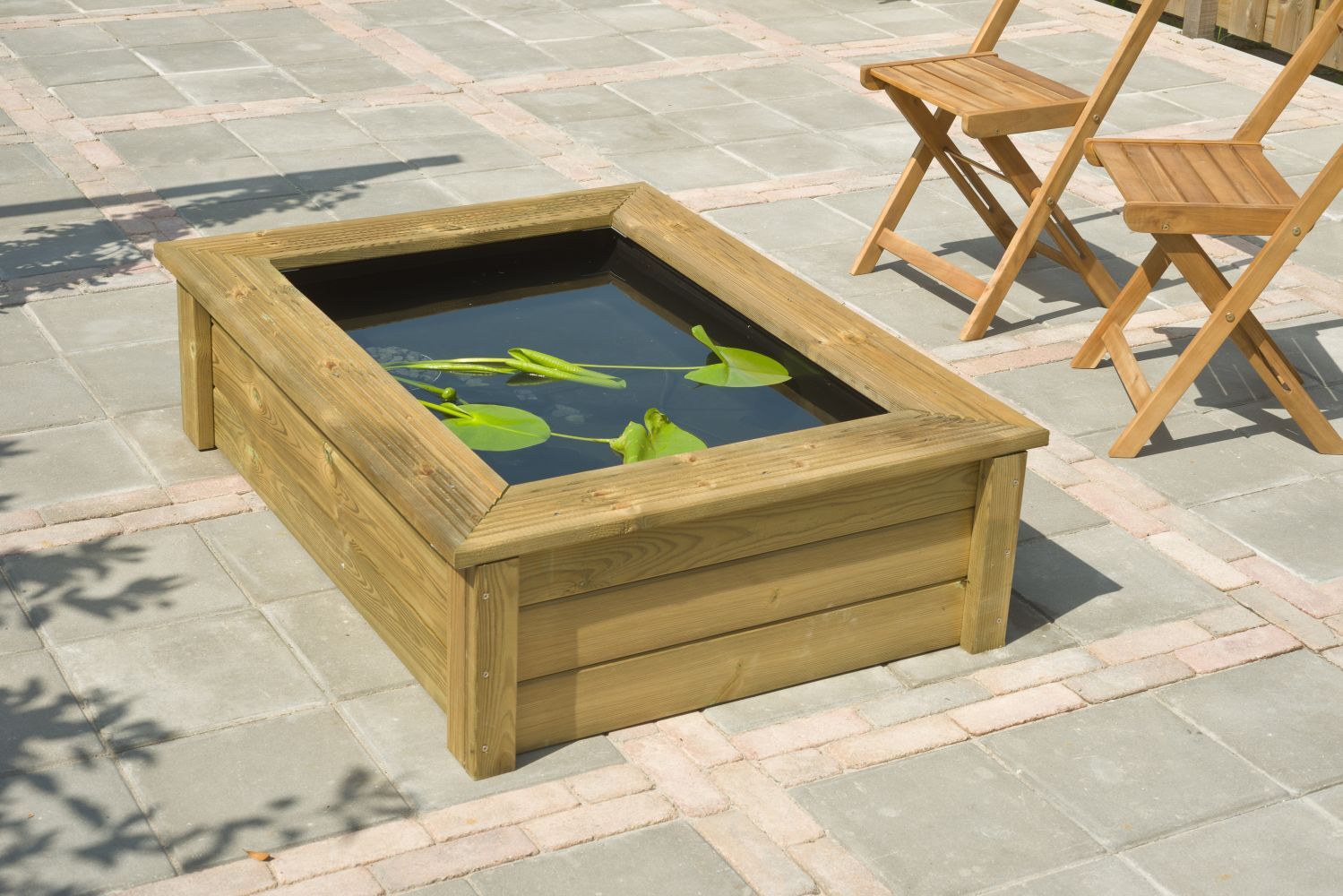 Beckenumrandung Quadro Wood I bei leitermann.de günstig kaufen Beckenumrandung Quadro Wood I