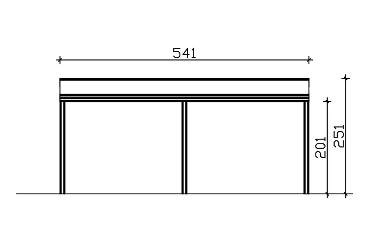 Terrassenüberdachung Monza bei leitermann.de günstig kaufen Terrassenüberdachung Monza