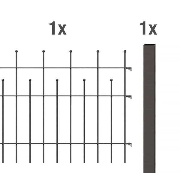 Anbauset Zierzaun Madrid