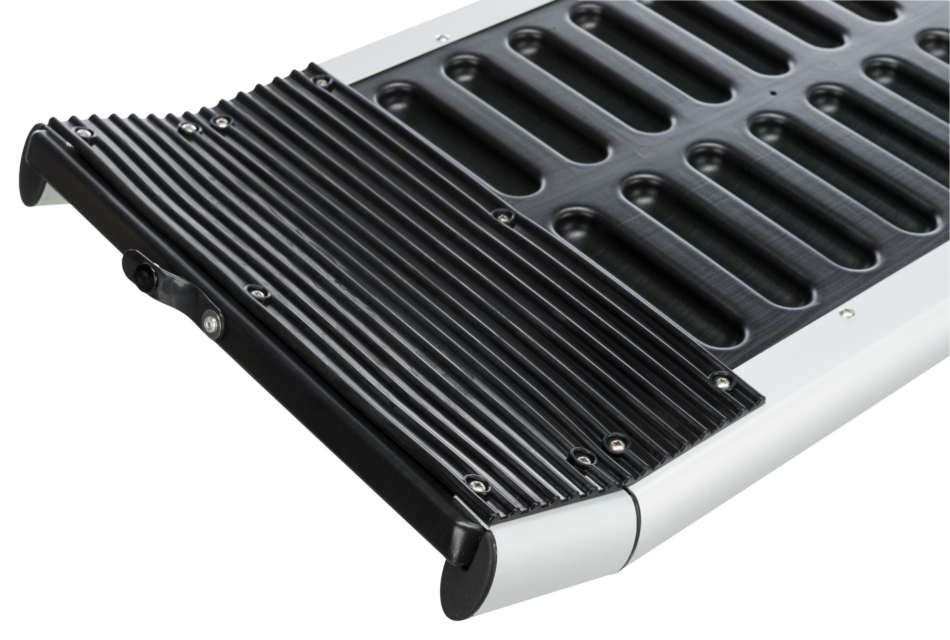 Klapp-Rampe, Aluminium/Gummi