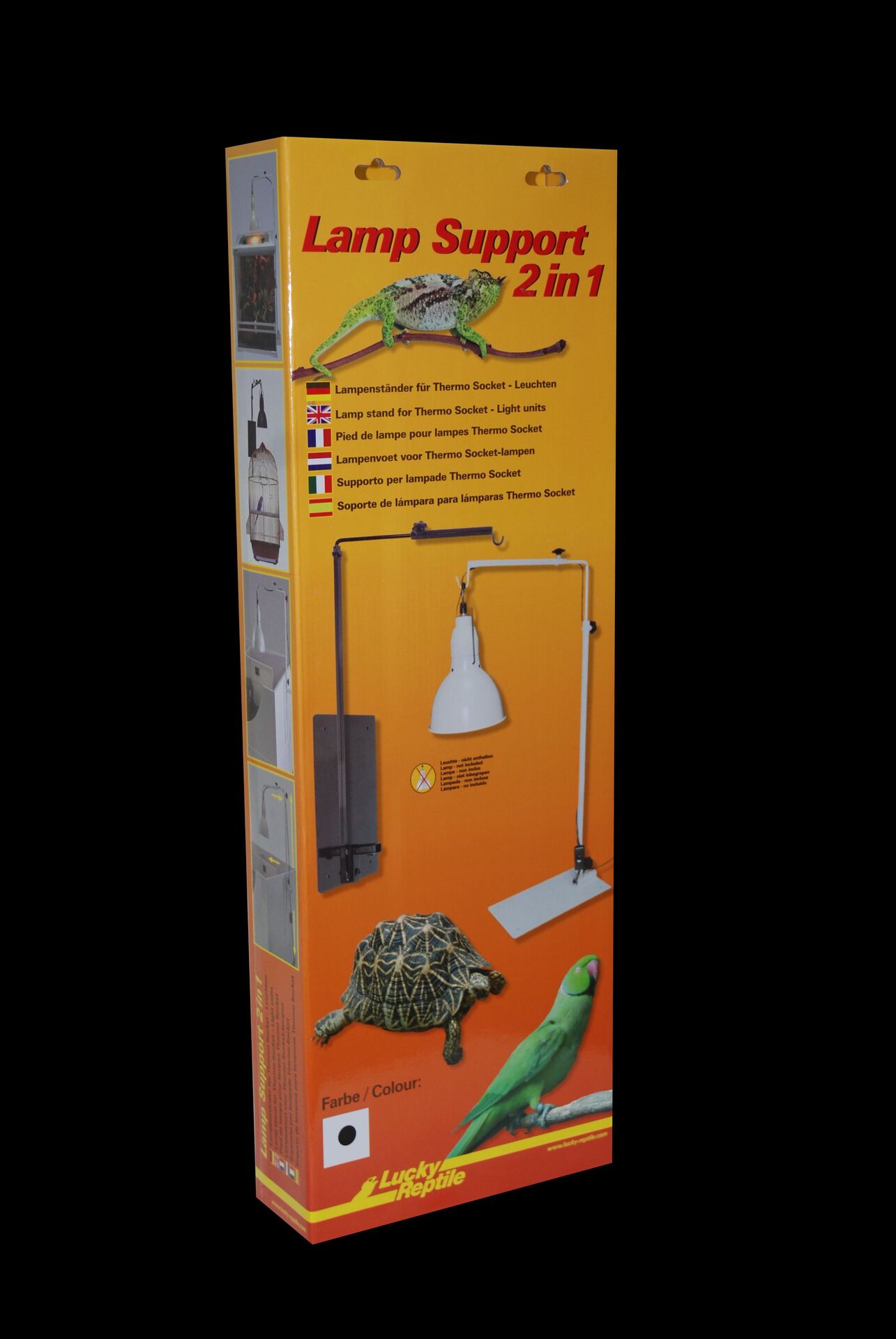 Lamp Support 2 in 1 - schwarz