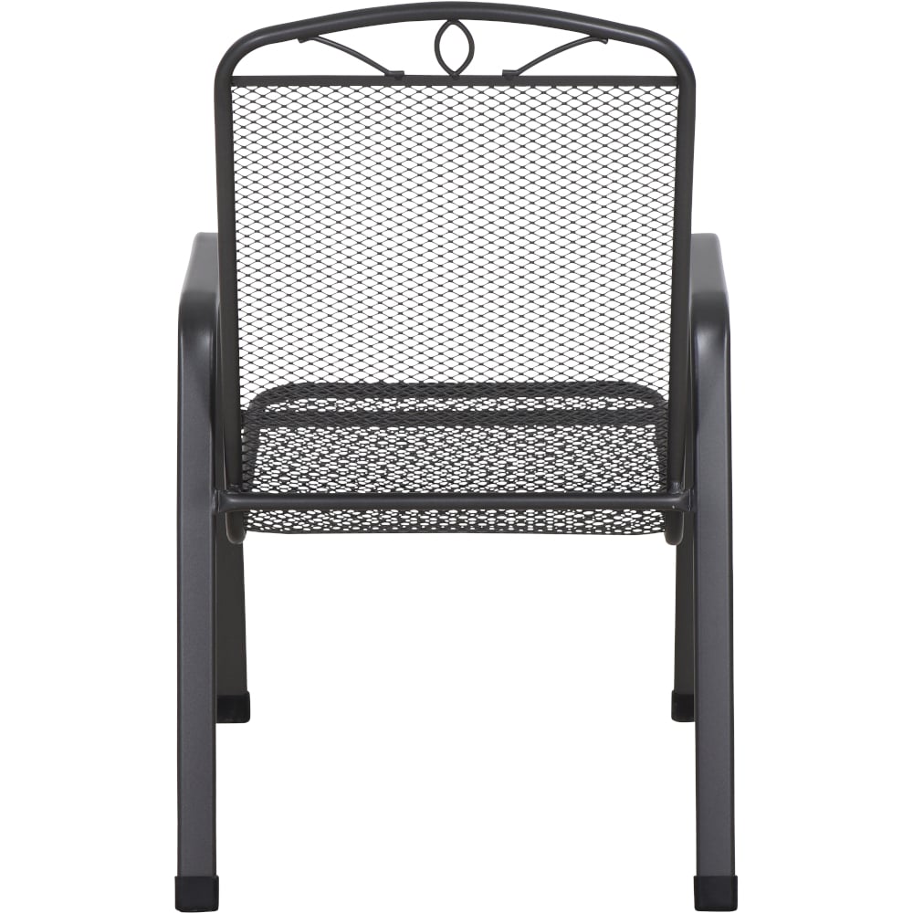 Elda Stapelsessel matt-anthrazit