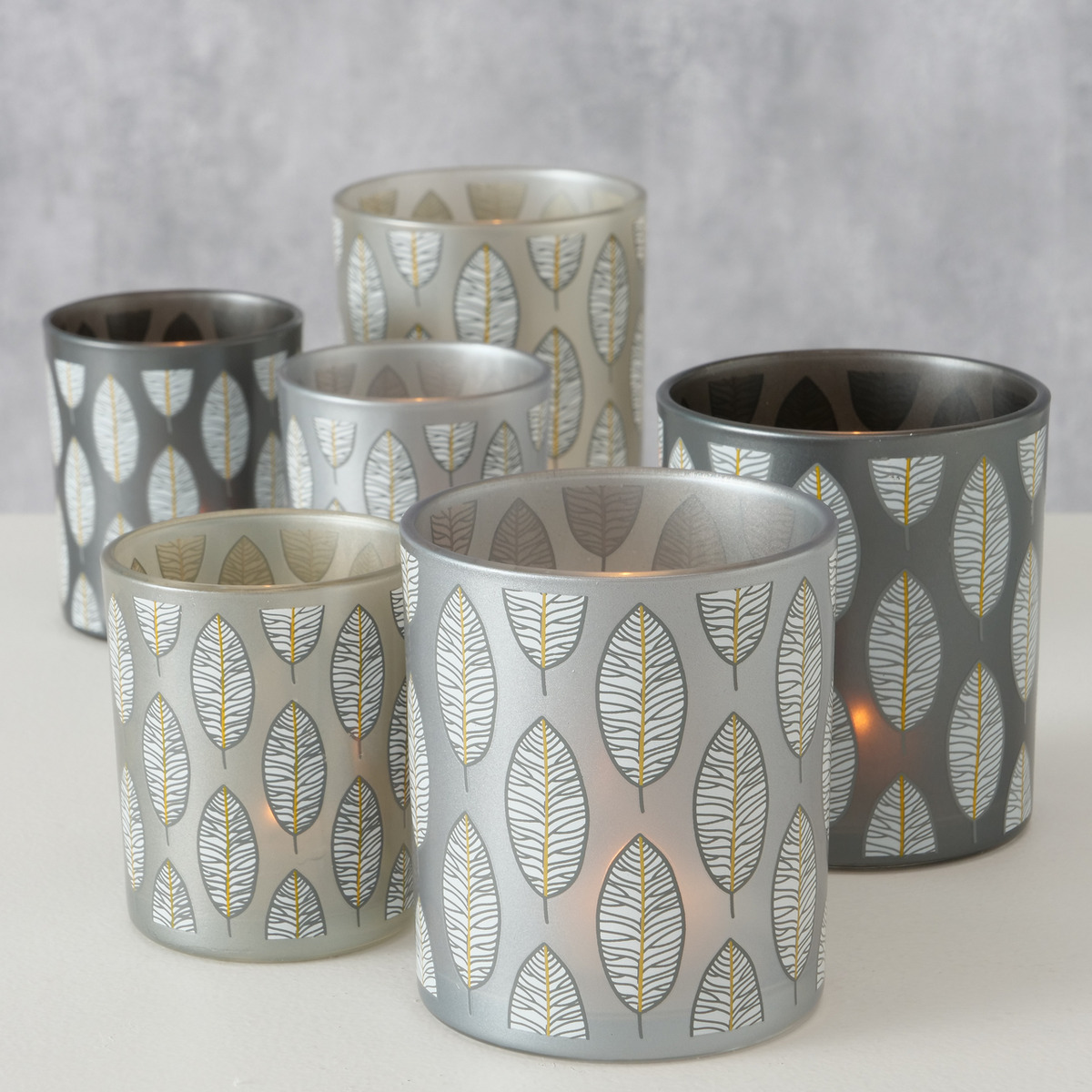 Windlicht Blata 3-fach sortiert