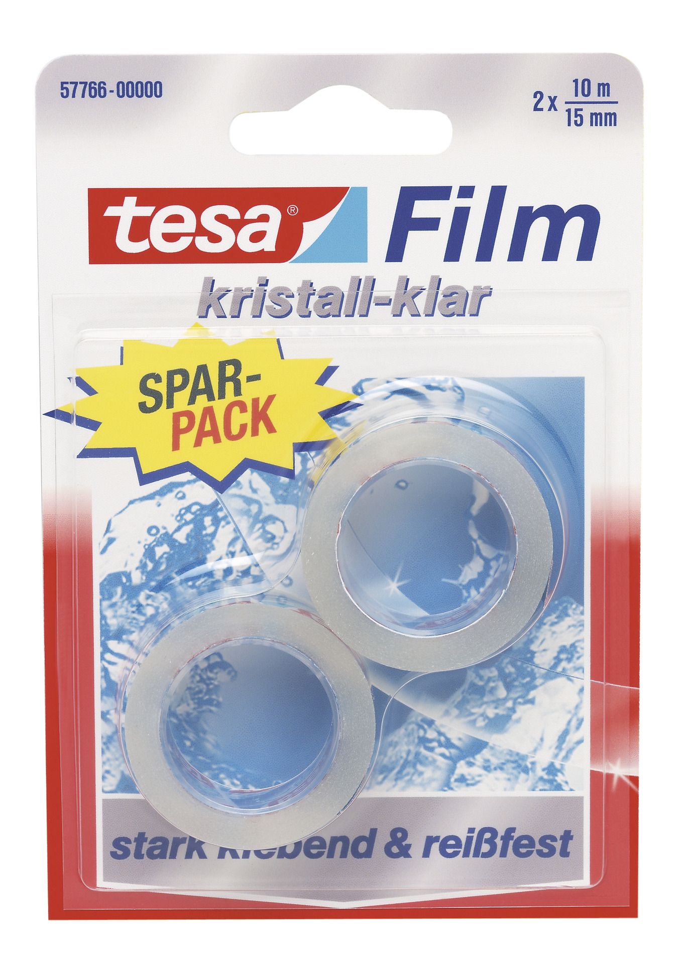 Tesa-Film kristallklar