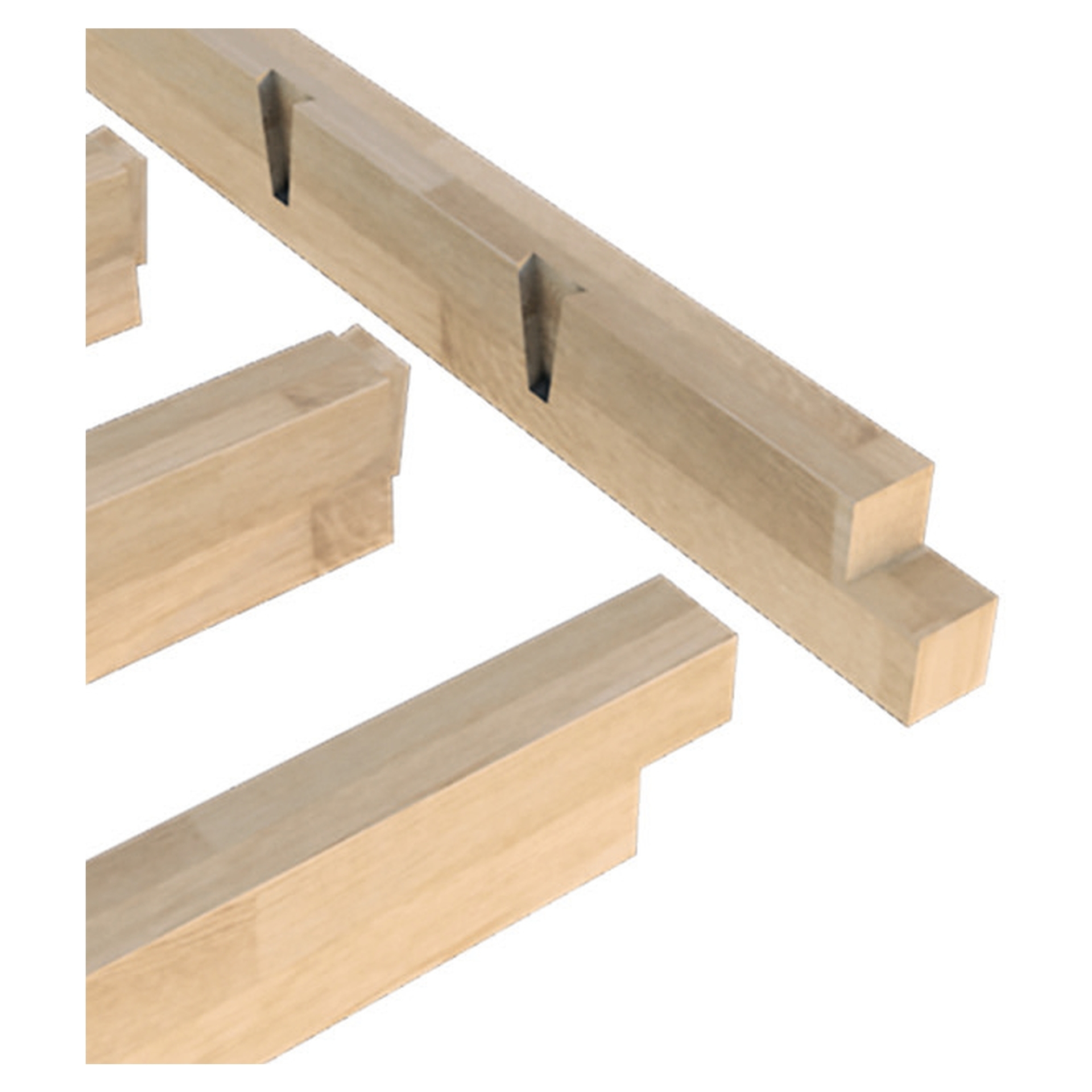 KATTO-Terrassenüberdachung, Leimholzbausatz mit Polyclear