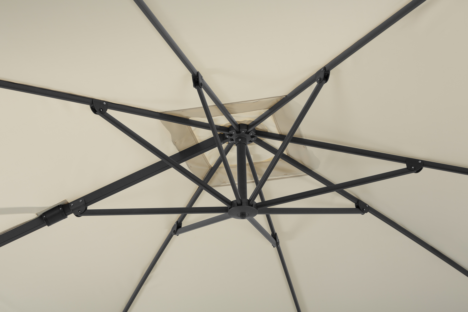 Ampelschirm Rhodos Twist bei leitermann.de günstig kaufen Ampelschirm Rhodos Twist