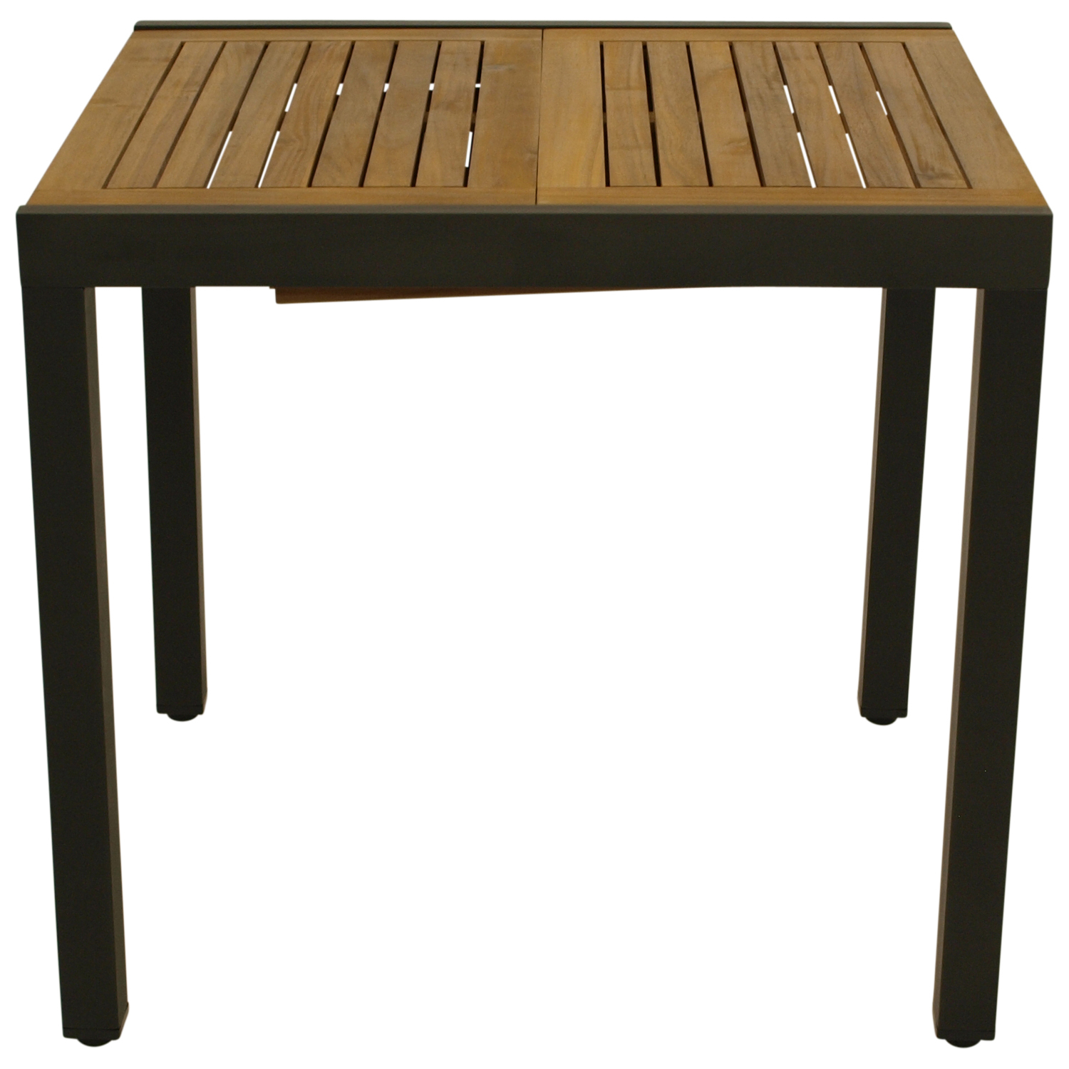 Balkon-Ausziehtisch 80/120x70cm, Alu/Akazie bei leitermann.de günstig kaufen Balkon-Ausziehtisch 80/120x70cm, Alu/Akazie