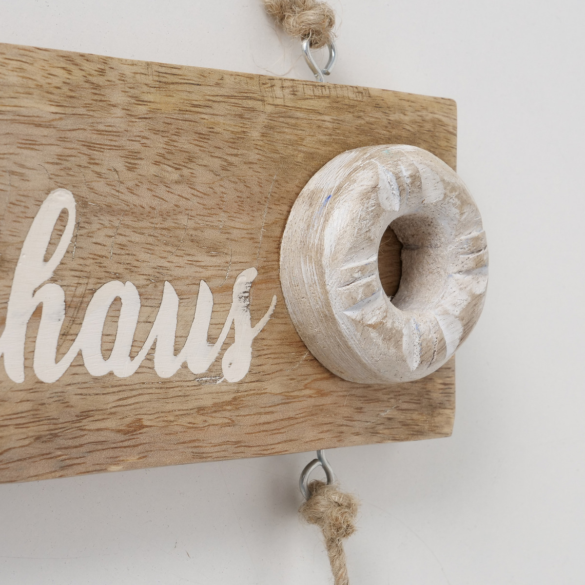 Schild Strandhus, 3-fach sortiert