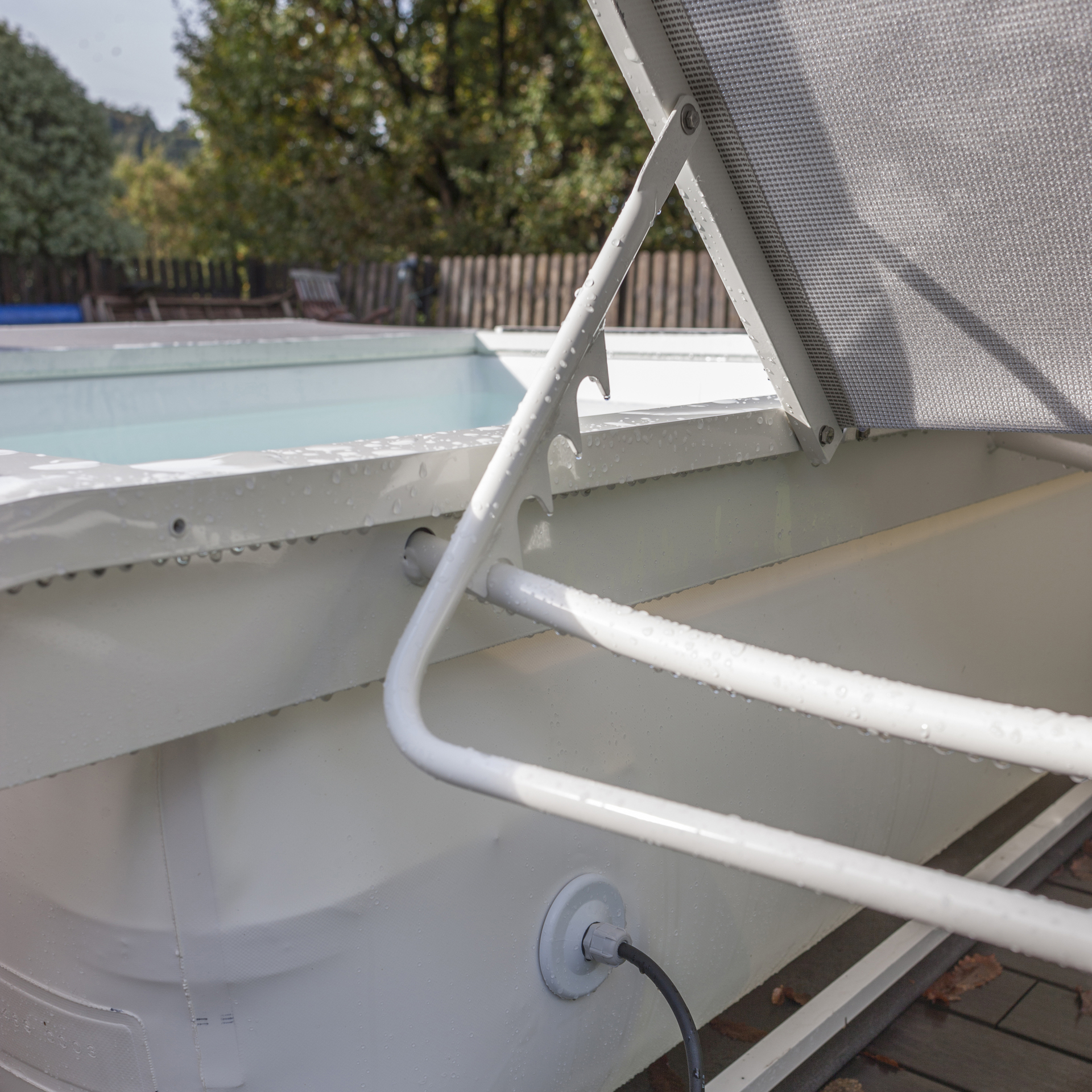 Terrassen-Pool Mariposa-Butterfly, 282x219x60cm bei leitermann.de günstig kaufen Terrassen-Pool Mariposa-Butterfly, 282x219x60cm