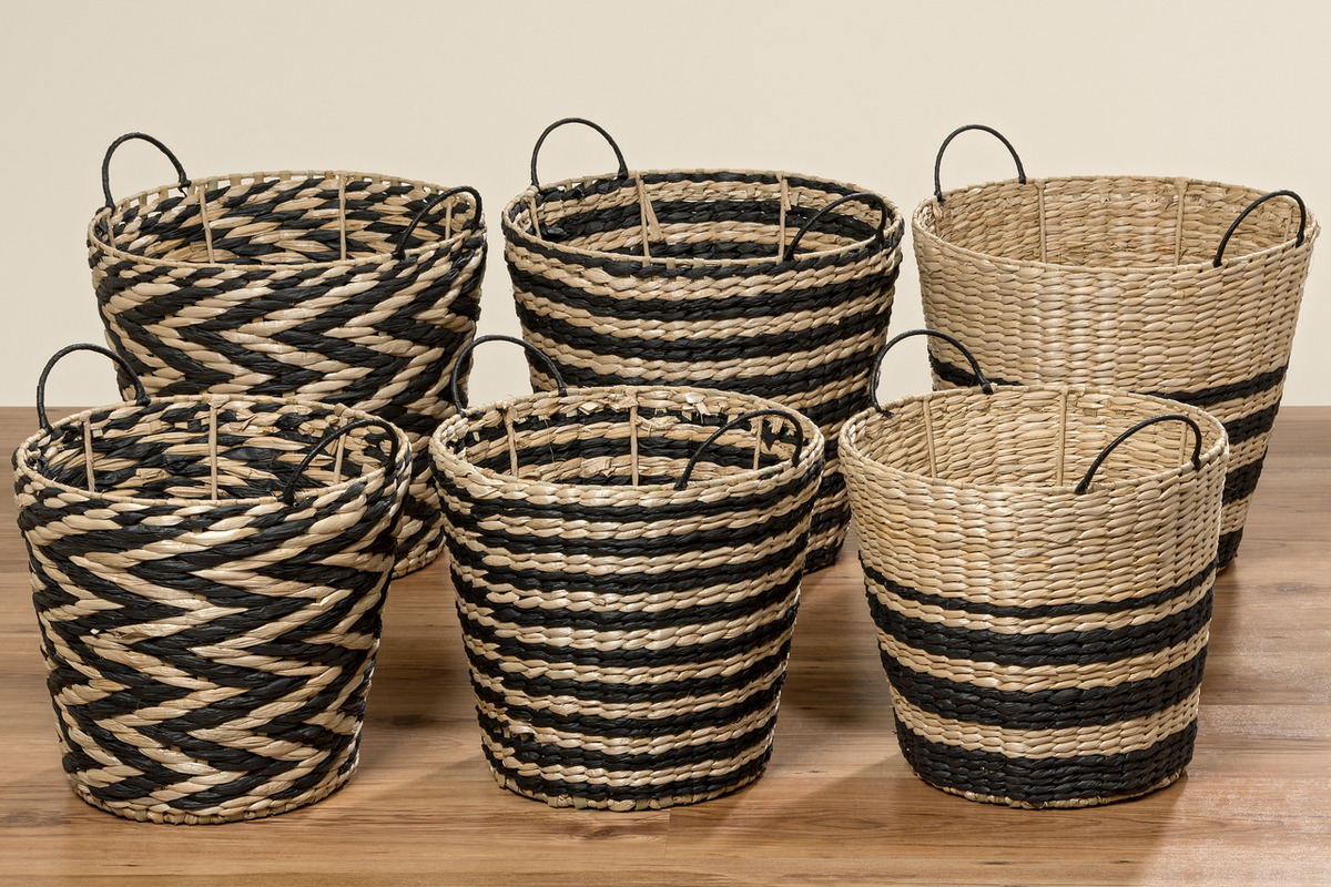 Korb Moira, Dekor 3-fach sortiert