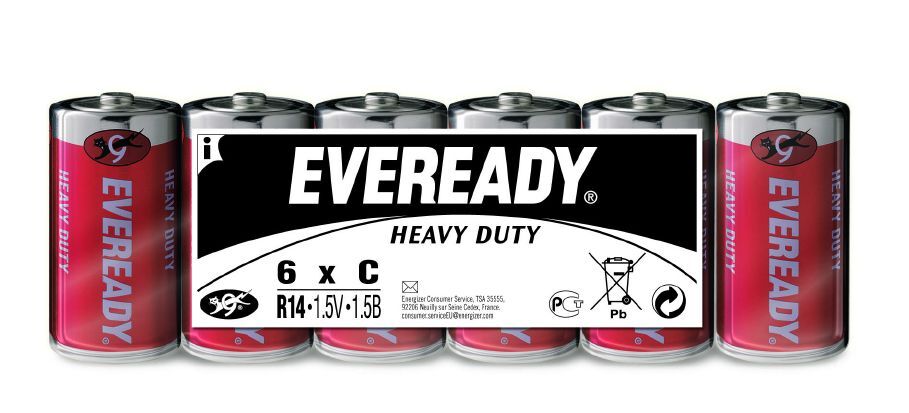 Batterie Baby Eveready Heavy Duty 1,5V