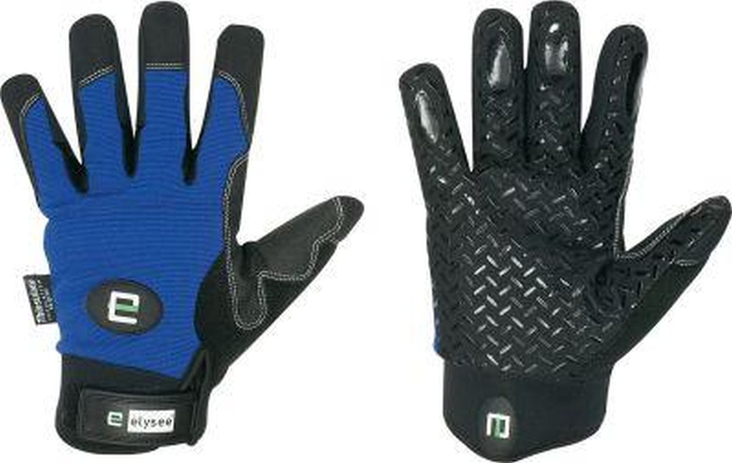 Winterhandschuh Freezer, Grösse 10, schwarz/blau